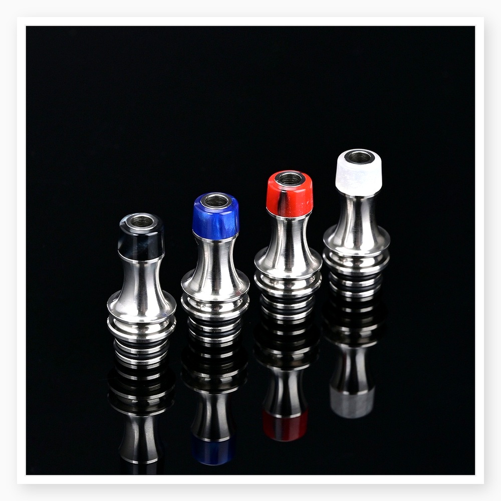 Drip Tip Resin - Wolfcoolvape 510 Drip Tip in acciaio