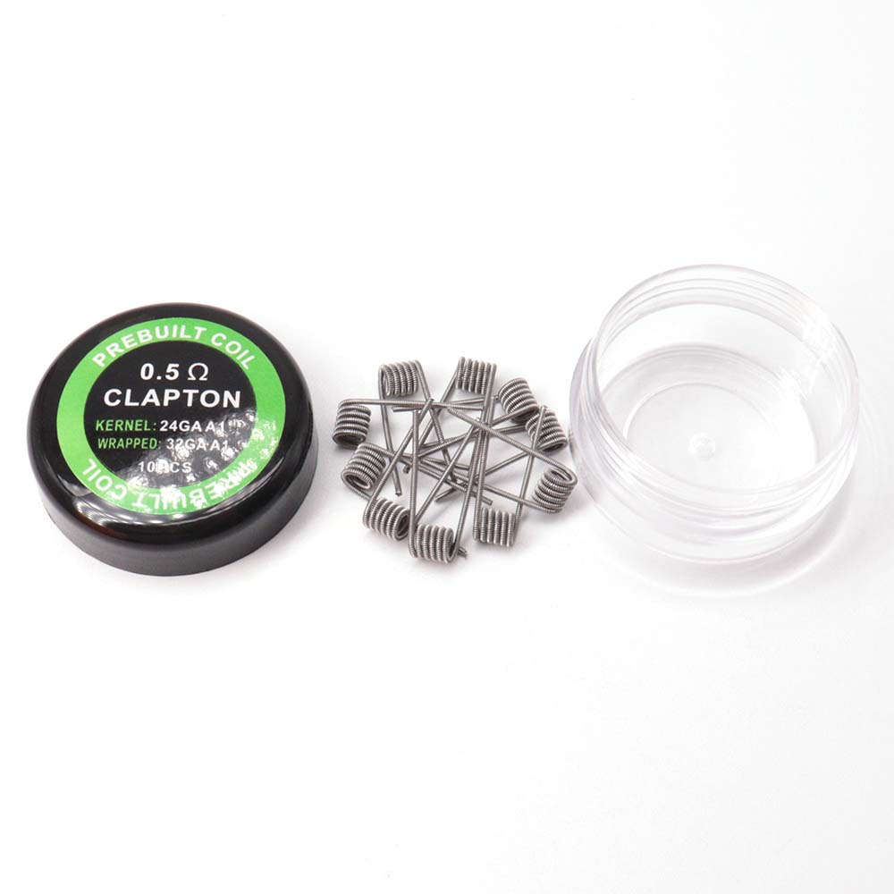 Clapton Wire Pre Built - 10 pezzi di fili per atomizzatori