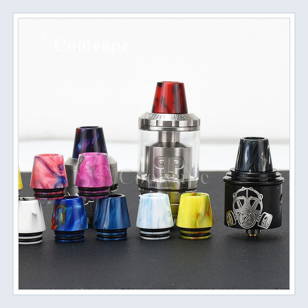 Drip Tip 810 in resina di colo - Drip Tip Resin recensione e prezzo