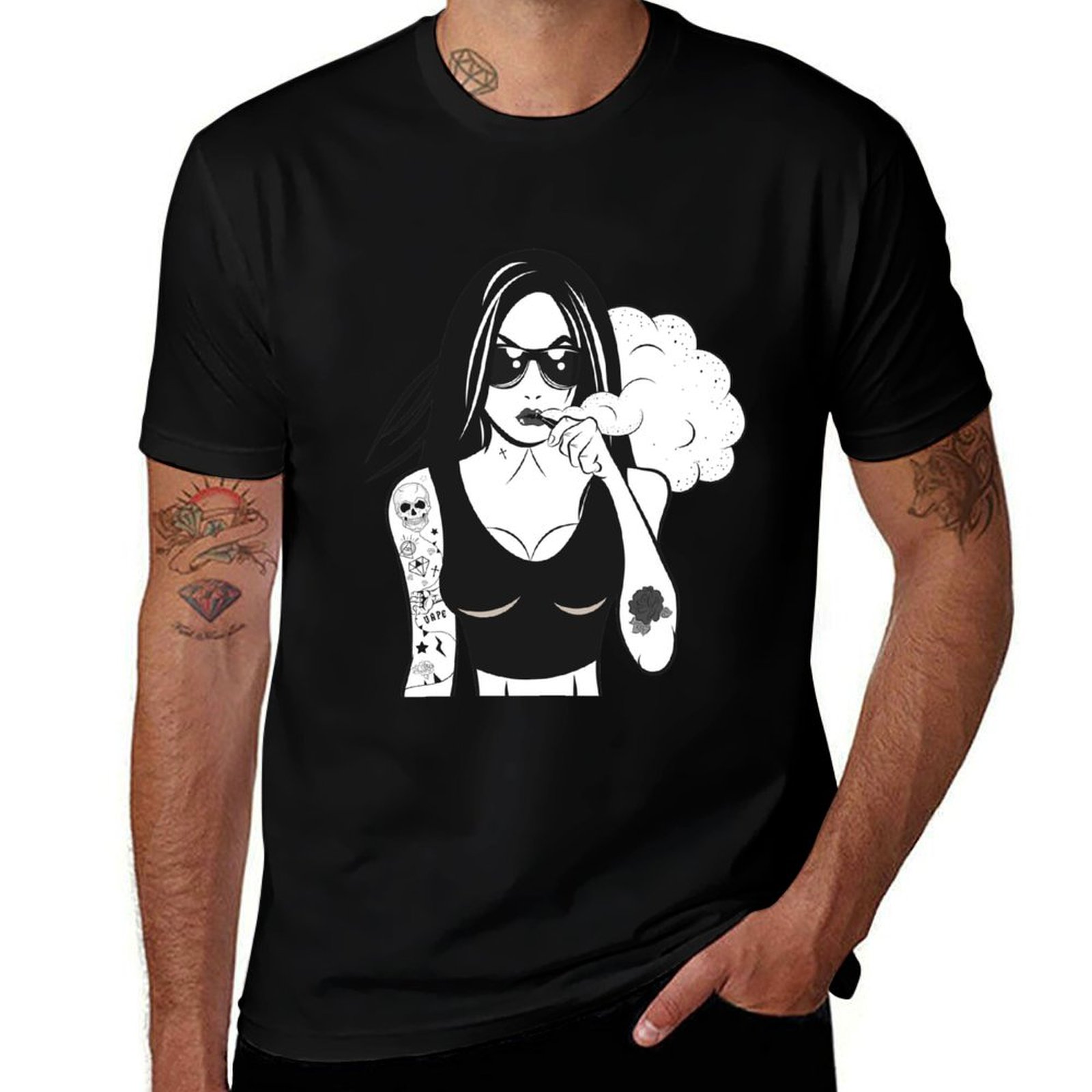 T-Shirt Vape Girl ad Asciugatu - Quick Vape recensione e prezzo