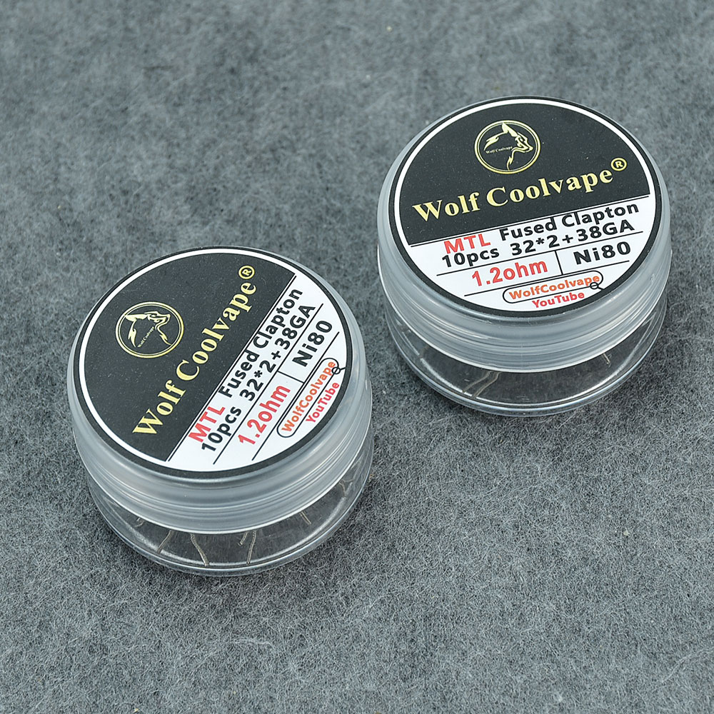 Wolfcoolvape filo di riscaldam - Clapton Wire Pre Built recensione e prezzo