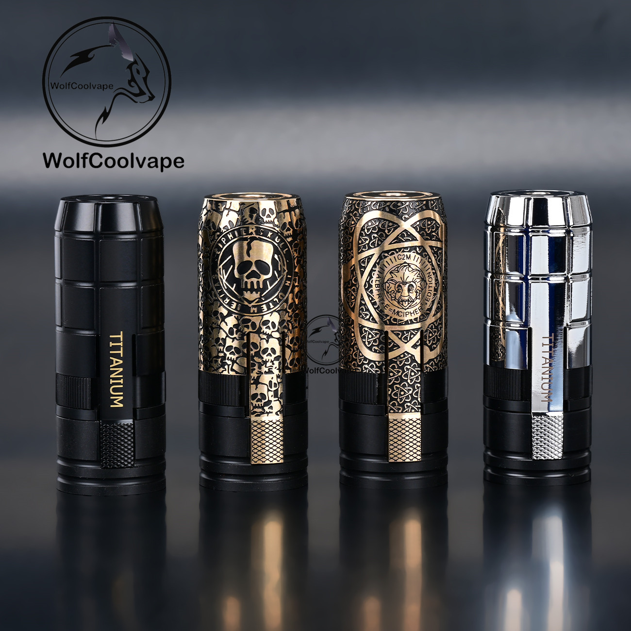 Wolfcoolvape MK2 Mod meccanico - Vape Battery 18650 recensione e prezzo