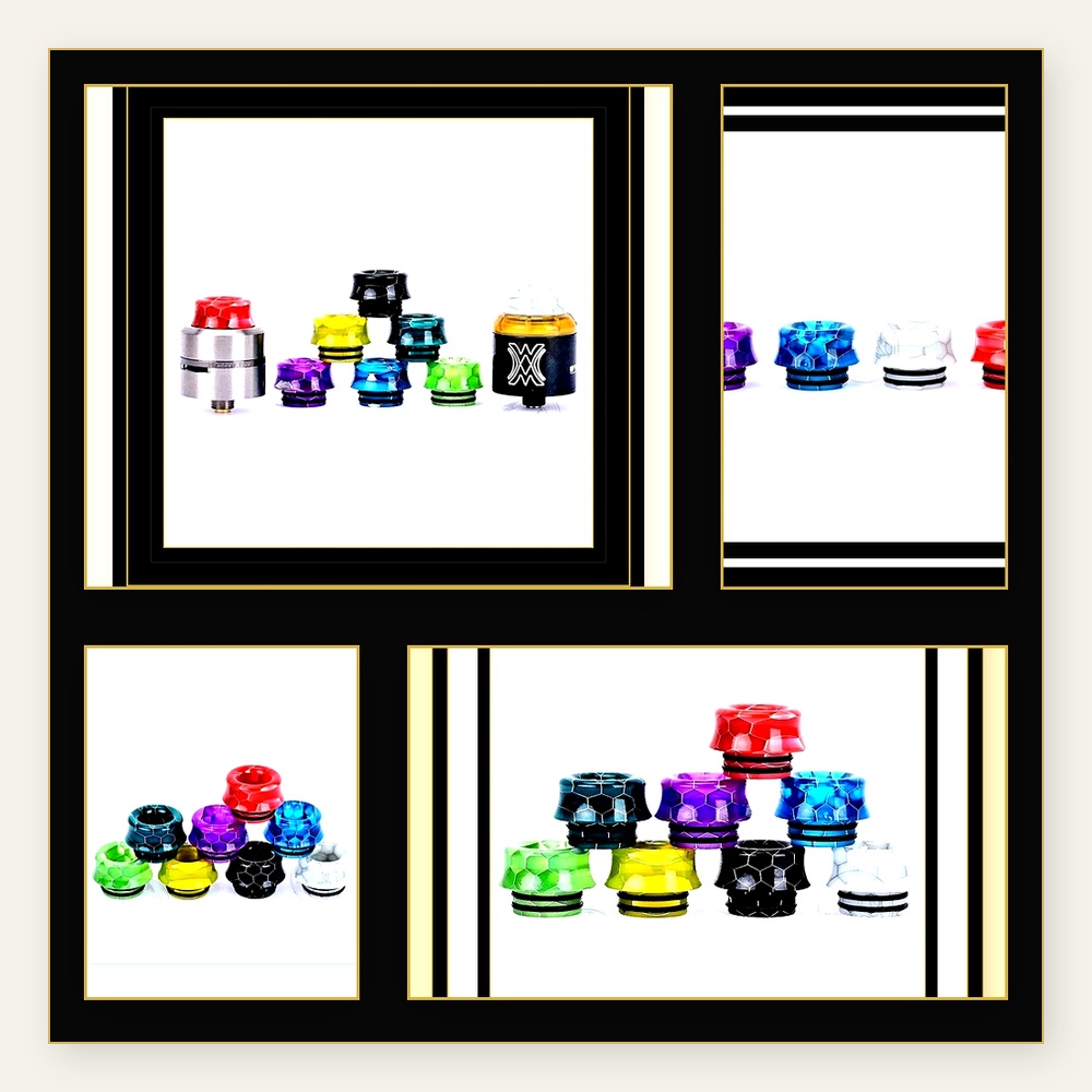 Wolfcool 810 Drip Tip Set – 8  - Drip Tip Resin recensione e prezzo